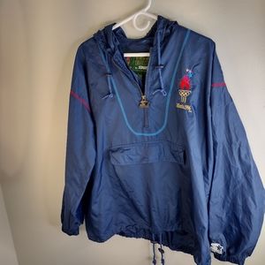 Vintage Starter 1996 Atlanta Olympics Nylon Pullover Jacket Size Large*Like New*